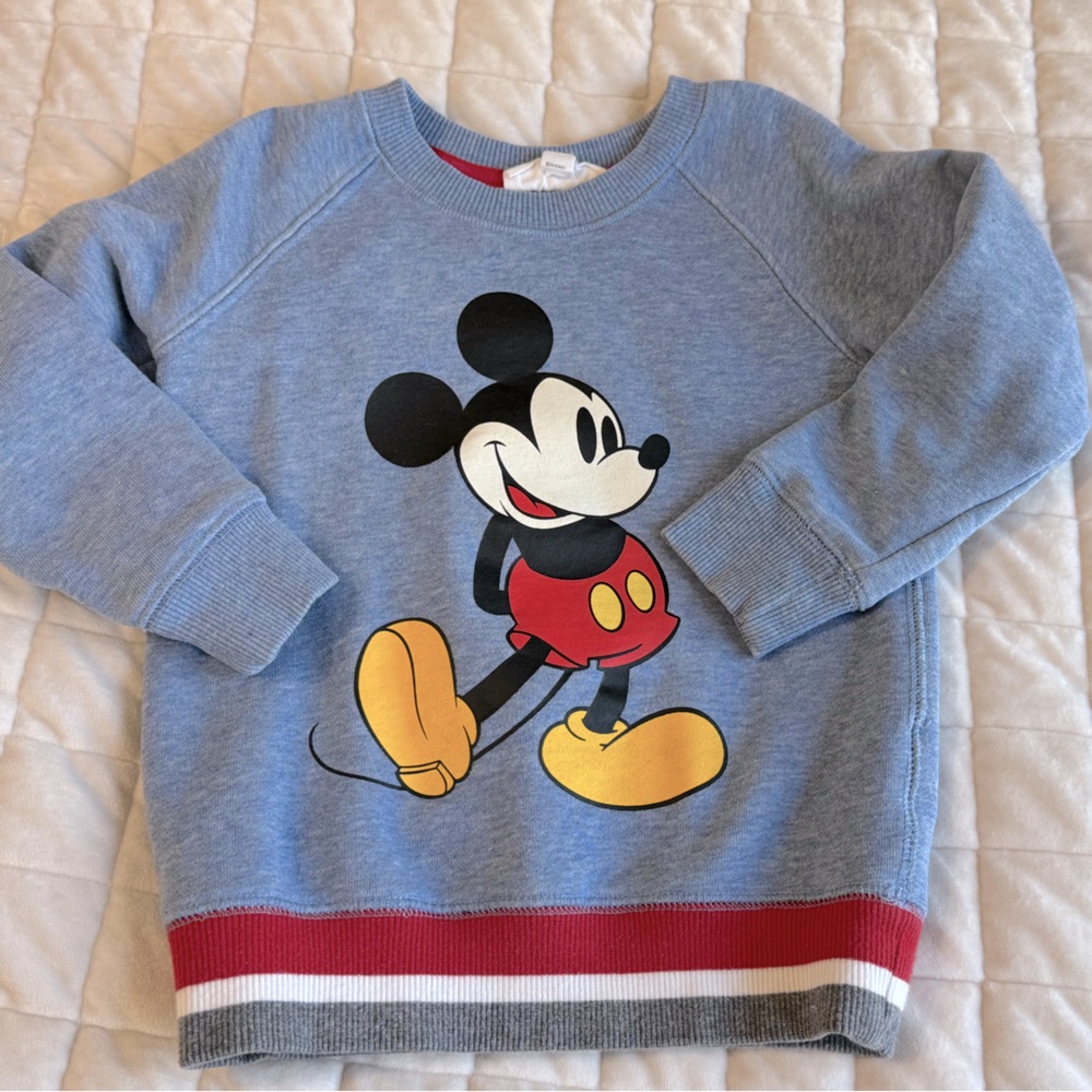 5/$15 Closet Sale!  Baby Gap Disney Mickey sweatshirt, 4T